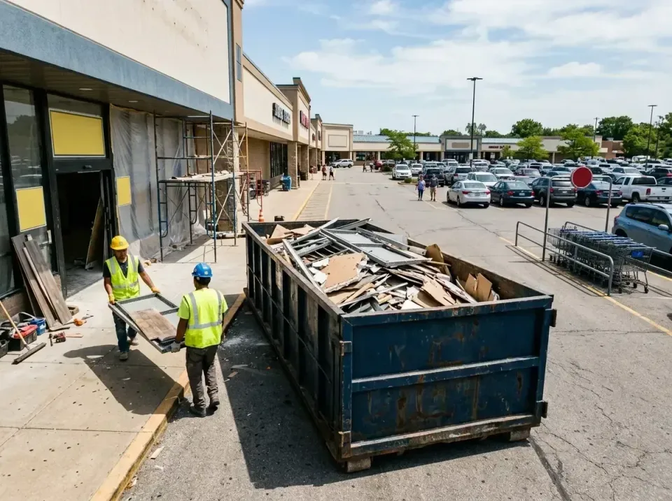 retail-store-renovation-debris-003 — frequently asked questions, Roll-off Dumpster Rentals in Amity Gardens, PA